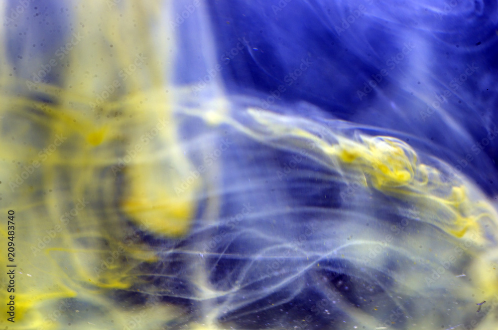 the chemical reaction of the paint with water the chemical reaction of the paint with water