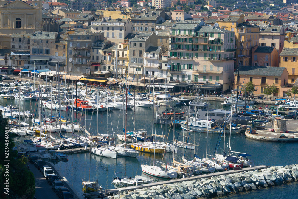 Old harbor of Bastia