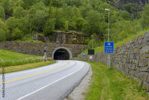 Laerdal Tunnel in Norway - the longest road tunnel in the world