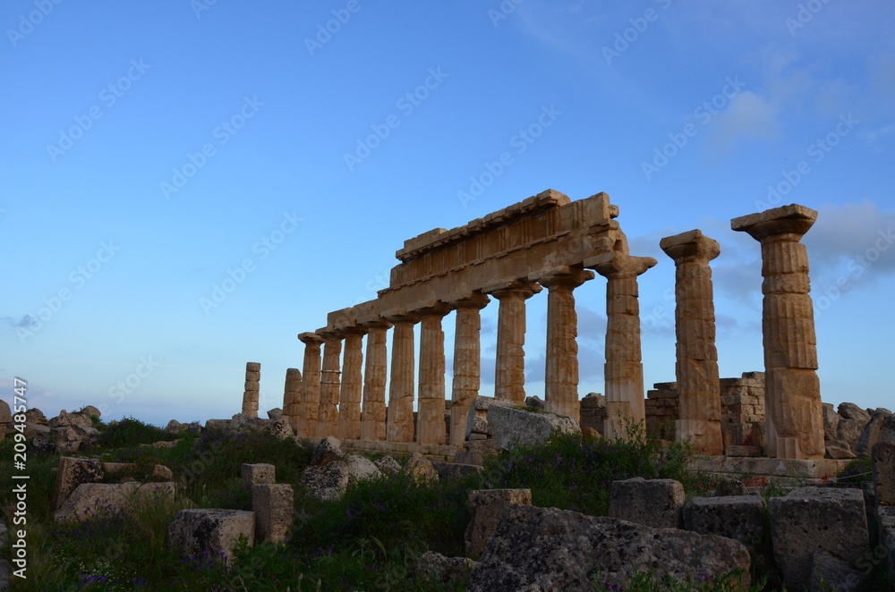 Obraz premium Selinunte archaeological site, Sicily