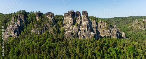 Bastei Rock Formation - Sächsische Schweiz, Germany