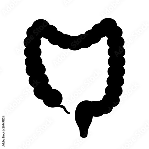 Bowels vector icon