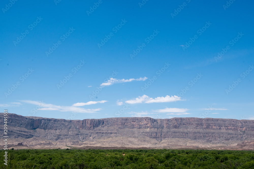 View from Castolon, Big Bend National Park, Texas View from Castolon, Big Bend National Park, Texas
