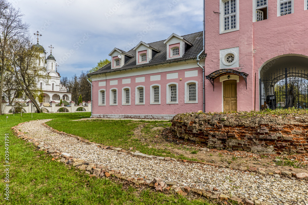 An old manor in a classical style in Russia
