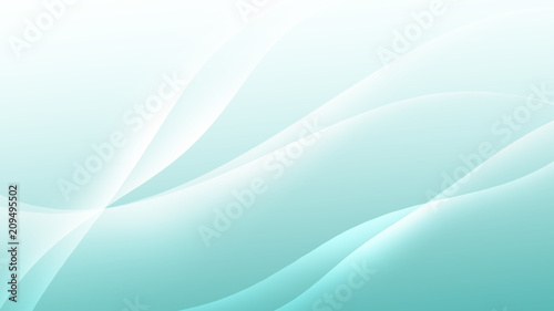 Abstract calming pastel colored background with smooth flowing bright lines