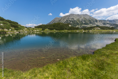 Amazing Landscape with Muratovo Lake and Todorka peak, Pirin Mountain, Bulgaria
