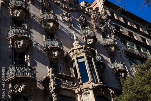 Casa Comalat in Barcelona Spain photo