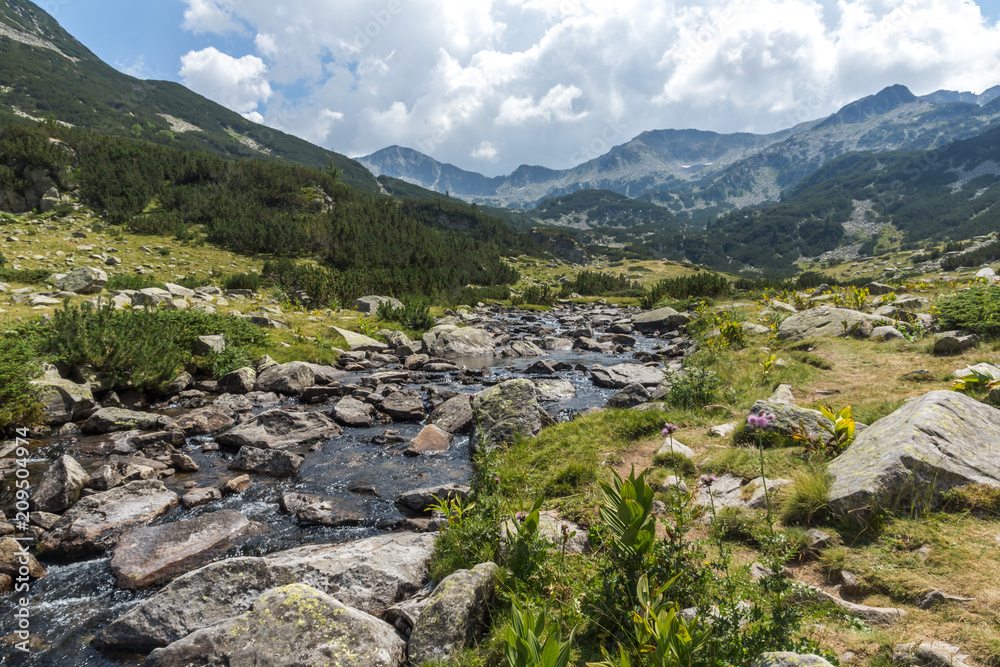 Amazing Landscape Banderishki Chukar Peak, Pirin Mountain, Bulgaria