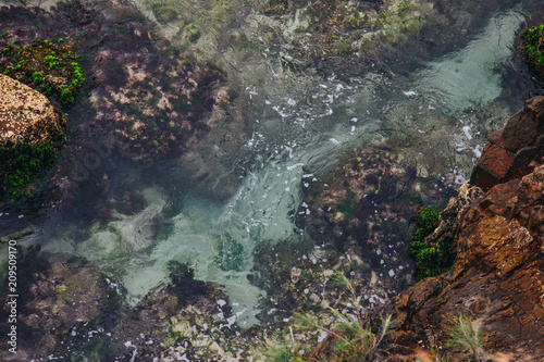 Water texture clear Byron Bay
