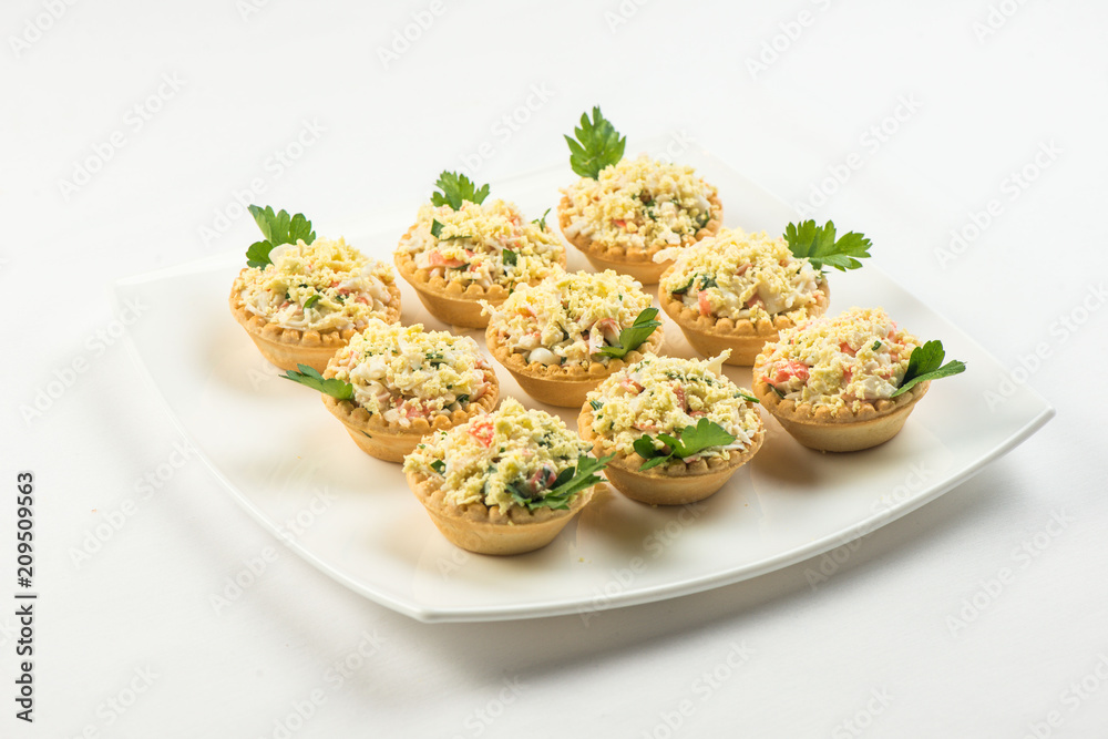Smoked Salmon, Cream Cheese, Dill and Horseradish Pate on Rye Bread Slices Smoked Salmon, Cream Cheese, Dill and Horseradish Pate on Rye Bread Slices