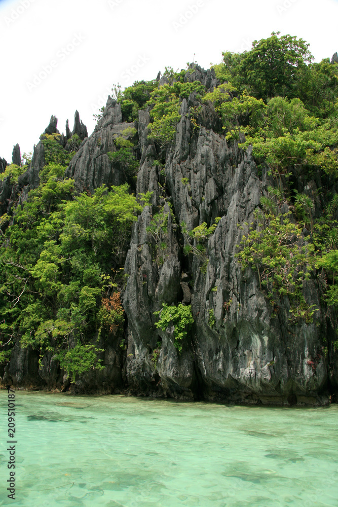 Paradise Lagoon in,Philippines
