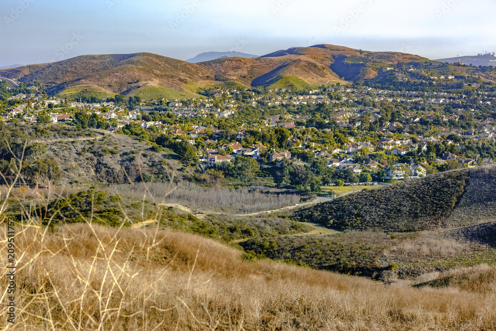 San Clemente homes viewed from trails