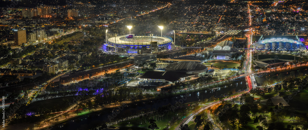 Obraz premium Melbourne Night