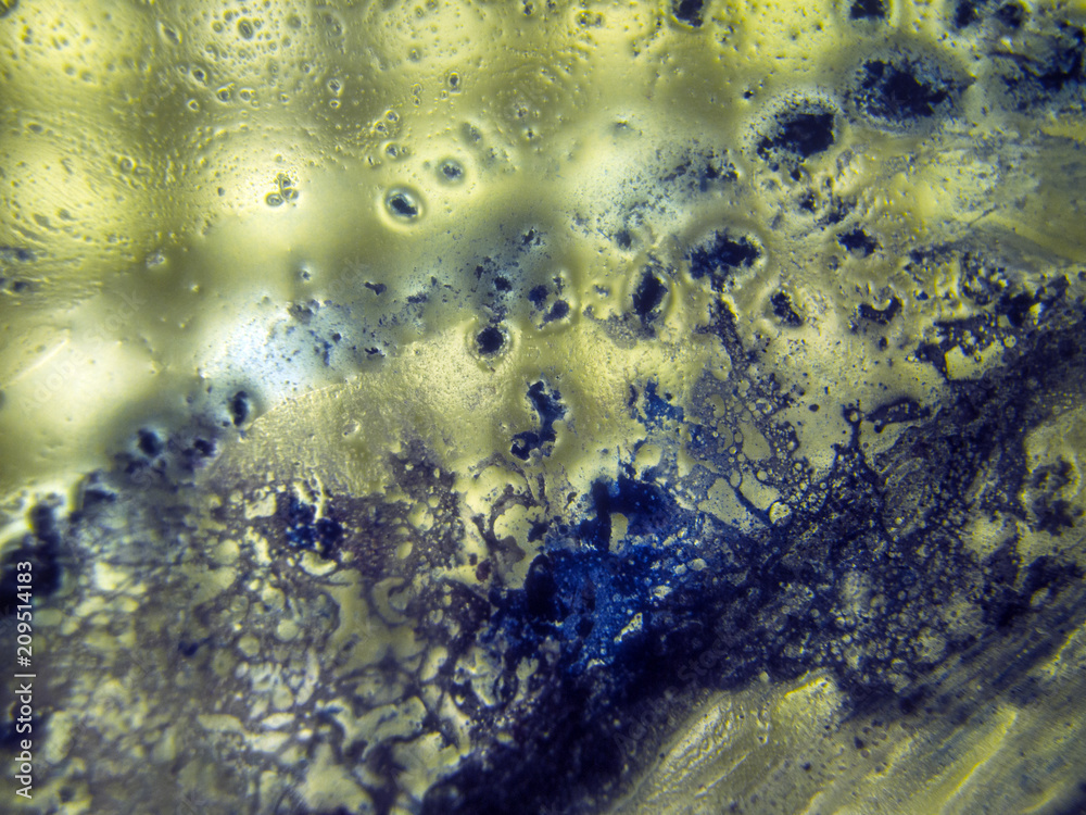 chemical experiment with paints chemical experiment with paints