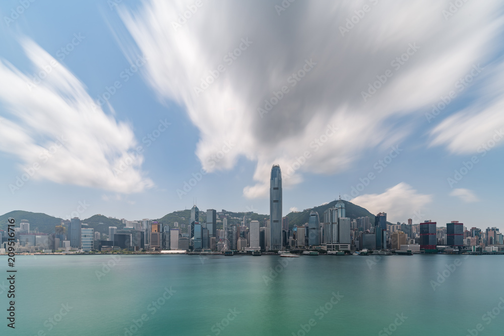Fototapeta premium Hong Kong City Architecture