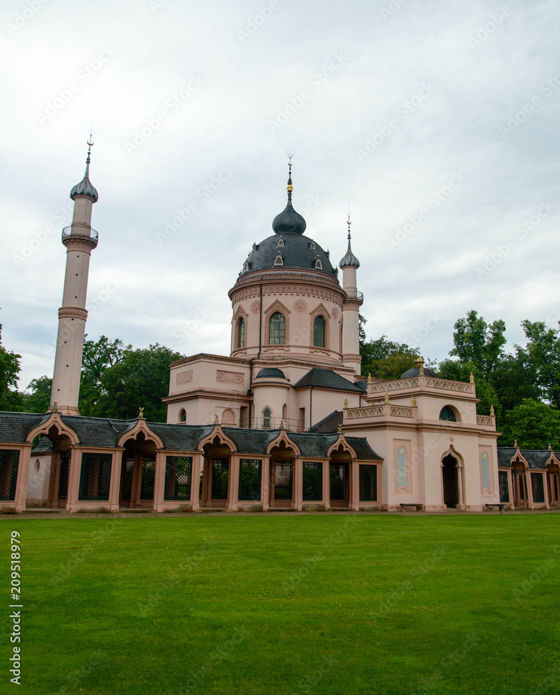 Garden of the mosque Schlosspark Schwetzingen