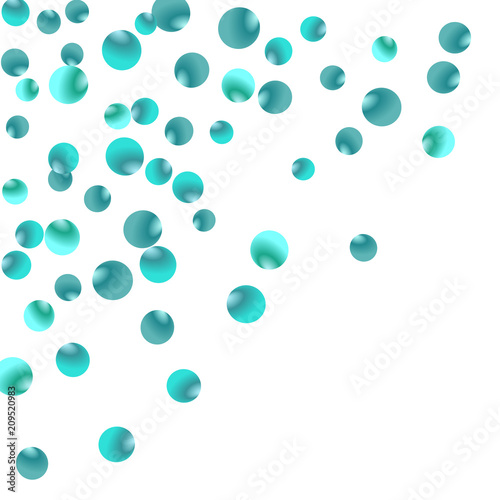 Modern background with bubbles. Cute Pattern for Postcard, Print, Banner or Poster. Vector Texture in Trendy Style