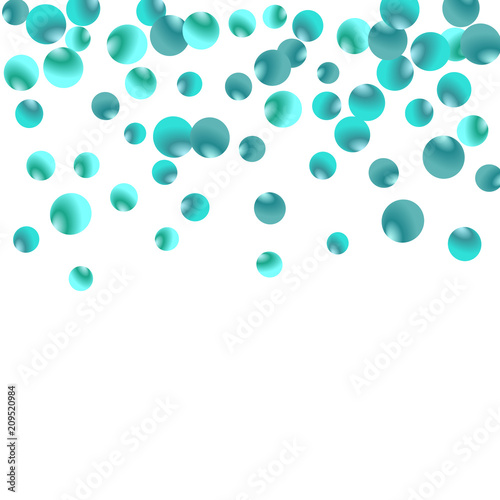 Modern background with bubbles. Cute Pattern for Postcard, Print, Banner or Poster. Vector Texture in Trendy Style