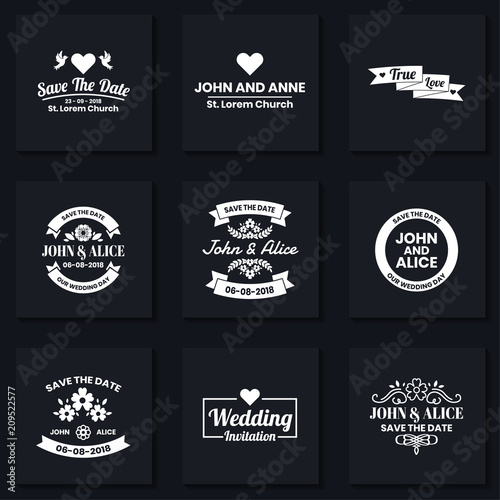 Vintage Retro Vector Logo for banner