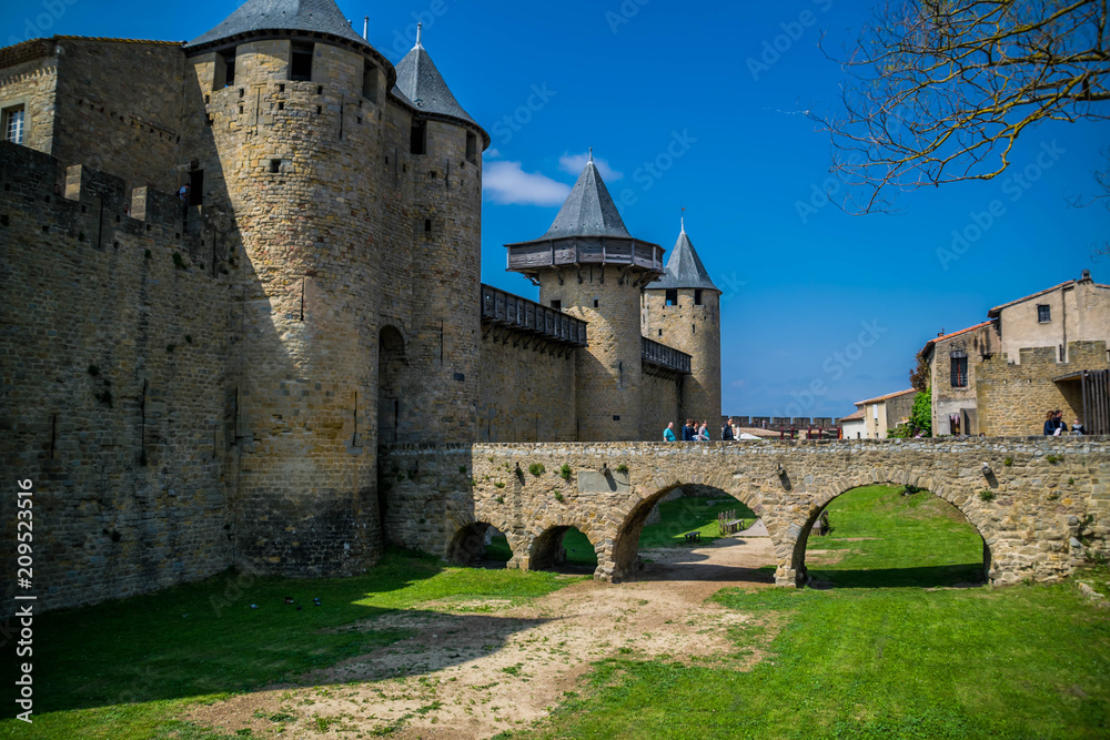 Carcassonne, la cité.