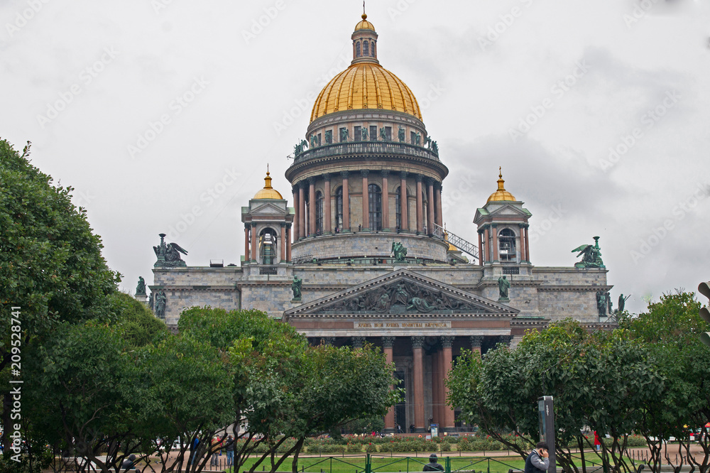 Obraz premium St. Petersburg, ISAAK-Kathedrale