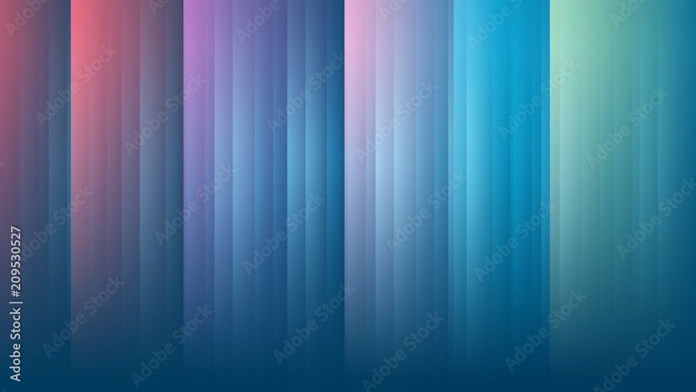 Colorful Wallpaper, Background, Flyer or Cover Design for Your Business with Abstract Striped and Blurred Pattern - Applicable for Reports, Presentations, Placards, Posters - Creative Vector Template