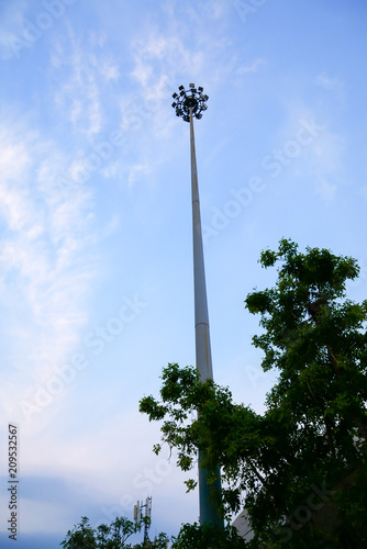 Spotlight tower