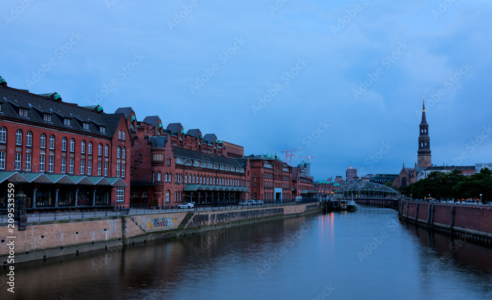 Fototapeta premium Free and Hanseatic City of Hamburg..