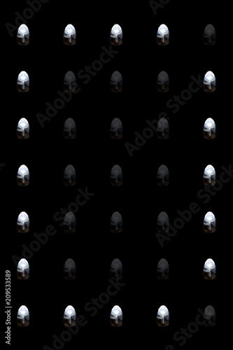 Led light letter D