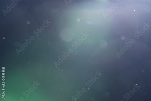 backlit real dust particles with lens flare