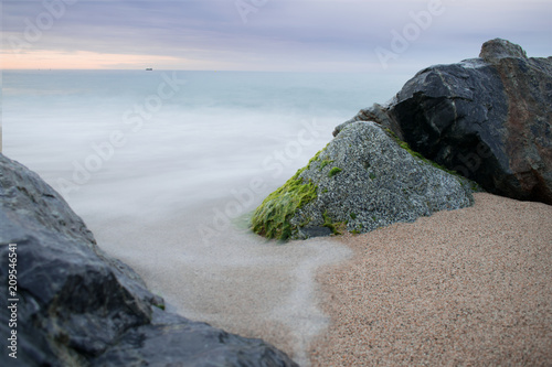 Long exposure on Malgrat de Mar photo