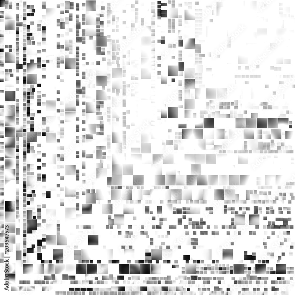 Rows of squares. Abstract digital space background. Rows of squares. Abstract digital space background.