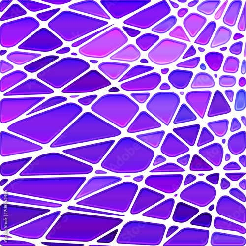 abstract vector stained-glass mosaic background