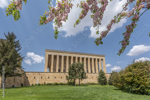Ataturk mausoleum also konown a Anitkabir photo