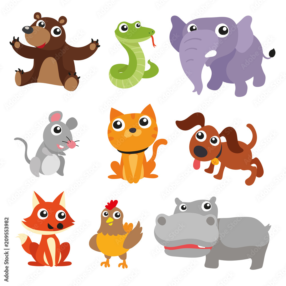 animals character design animals character design