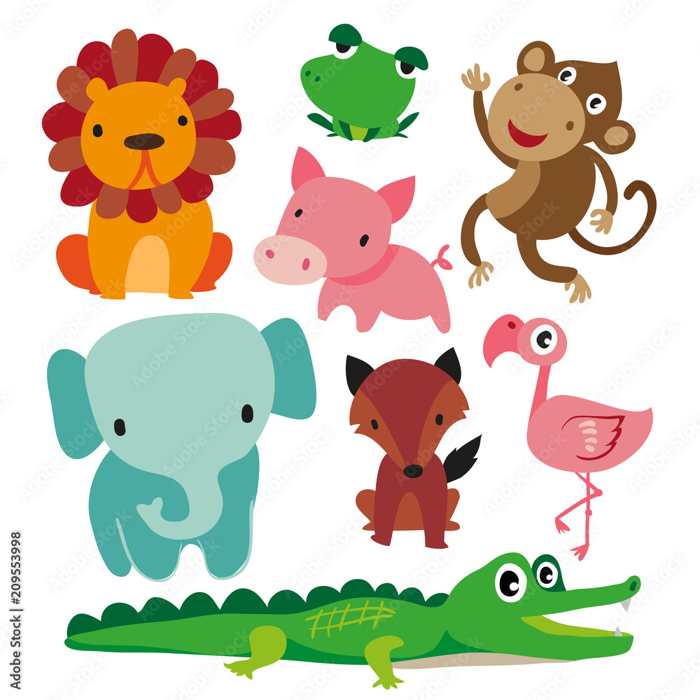 animals character design animals character design
