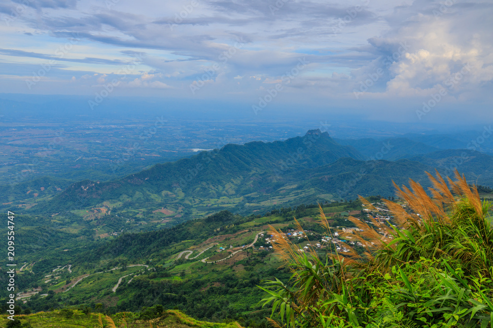 Landscape of Phu- tub-berk  Phetchabun province, Thailand.