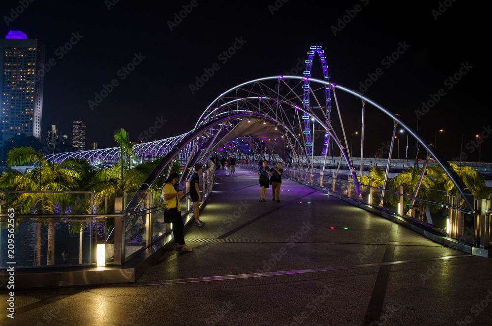 Obraz premium Singapour - Marina Bay