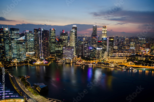 Singapour - Marina Bay © claude Saubusse