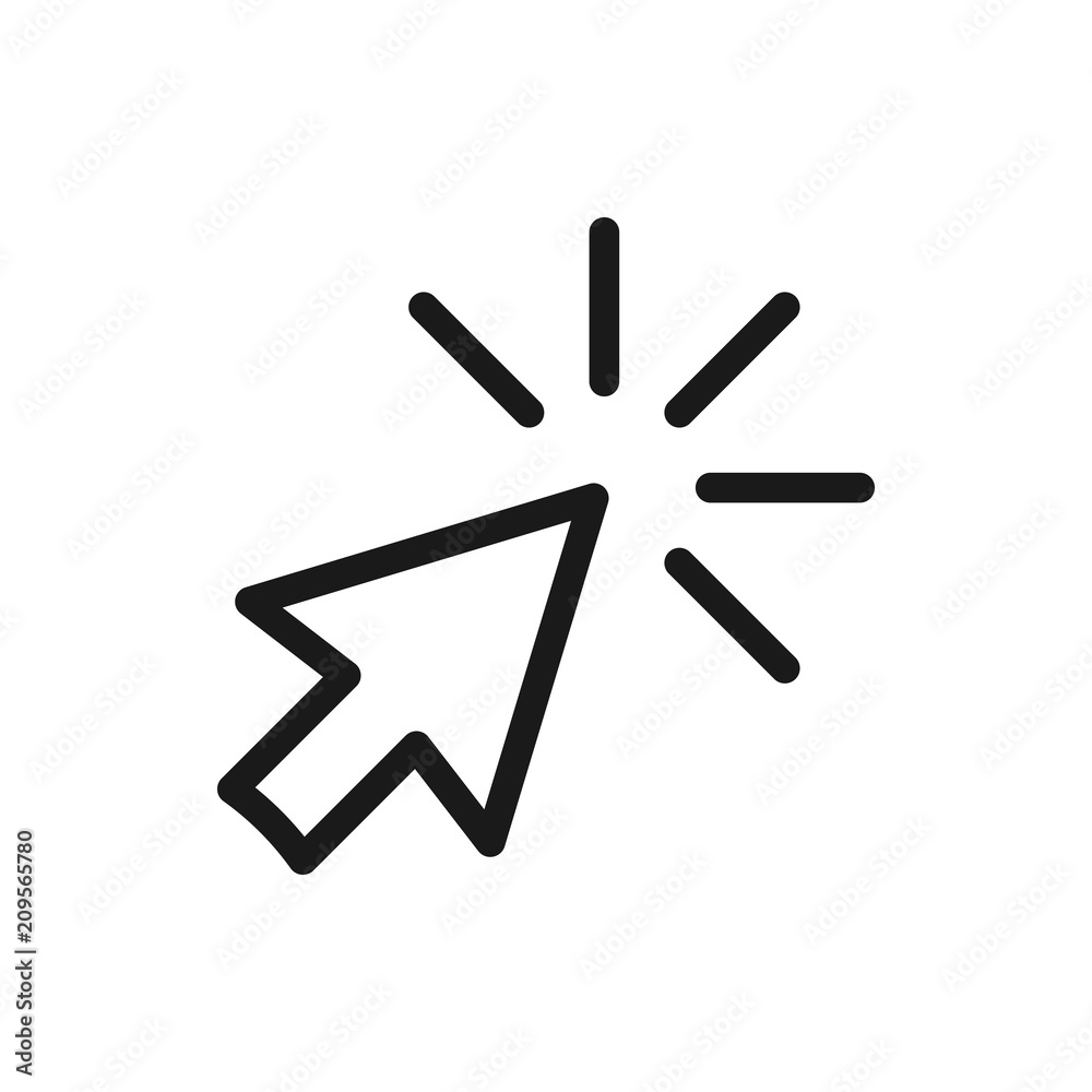Click vector icon, cursor symbol. Modern, simple flat vector
Click vector icon, cursor symbol. Modern, simple flat vector
