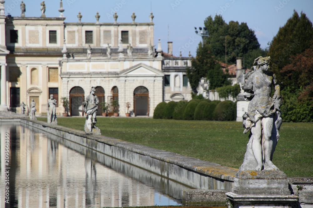 Villa Pisani, unesco world heritage in Italy