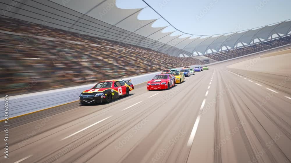 Race Track Curve Road For Car Racing