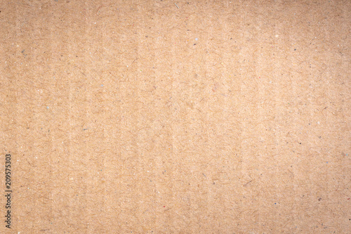 Close up brown cardboard paper box texture and background.