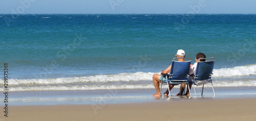 Anziani al mare - relax 