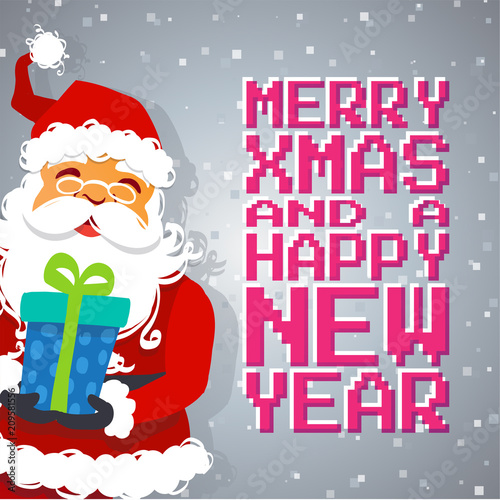 Santa Claus Greeting Card (ID: 209581556)