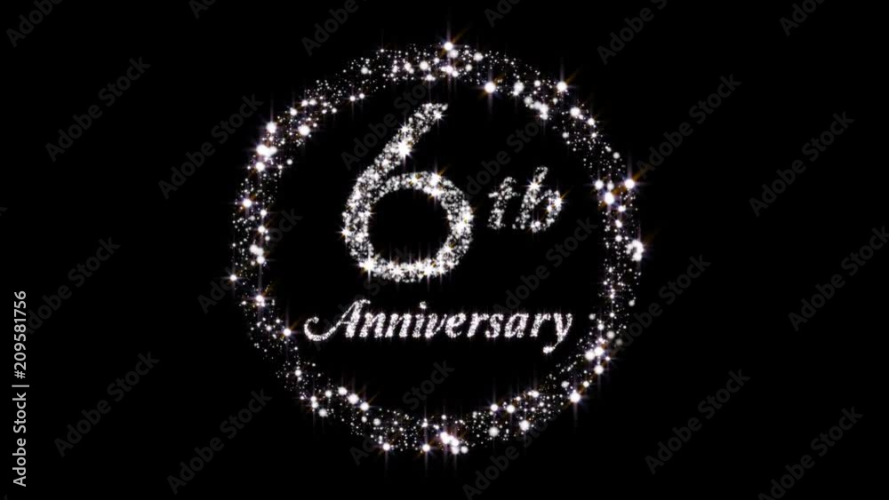 6th year anniversary overlay 6th year anniversary overlay