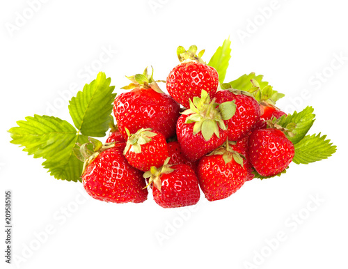 Sweet strawberry fruits