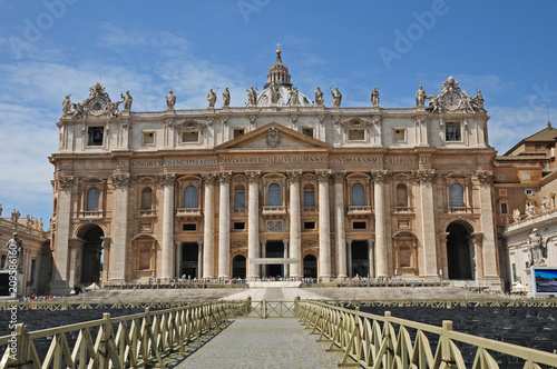 Roma, città del Vaticano, la basilica di San Pietro