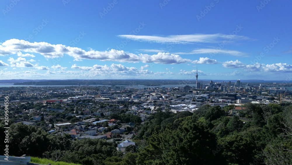 view over Auckland