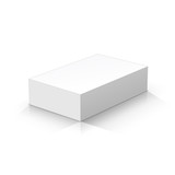 White rectangular parallelepiped